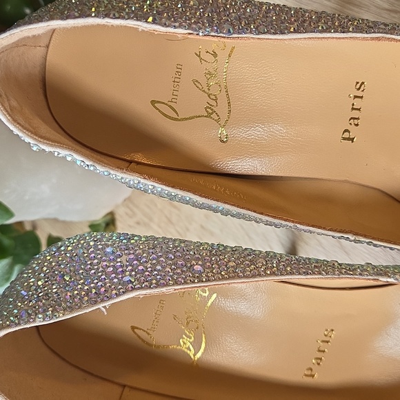 Crystal Covered Platform Stilettos - Picture 7 of 13